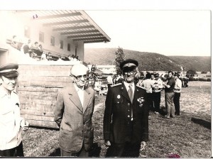 p. učiteľ Milan Harinek a p. Jozef Kuzma