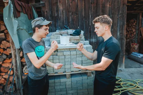 Deň detí vo farskej záhrade v Opatovej – fotografia 13