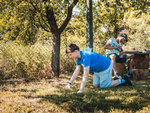 Deň detí vo farskej záhrade v Opatovej – fotografia 7
